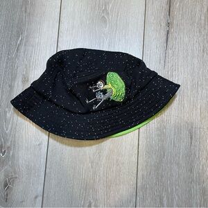 Rick And Morty‎ Green and Balck Bucket Hat Adult Swim